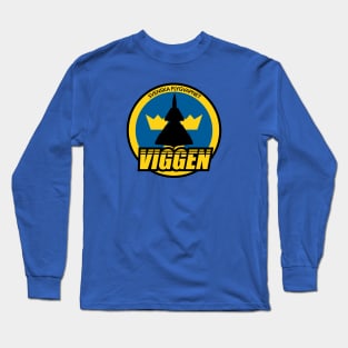 Svenska Flygvapnet Viggen Long Sleeve T-Shirt